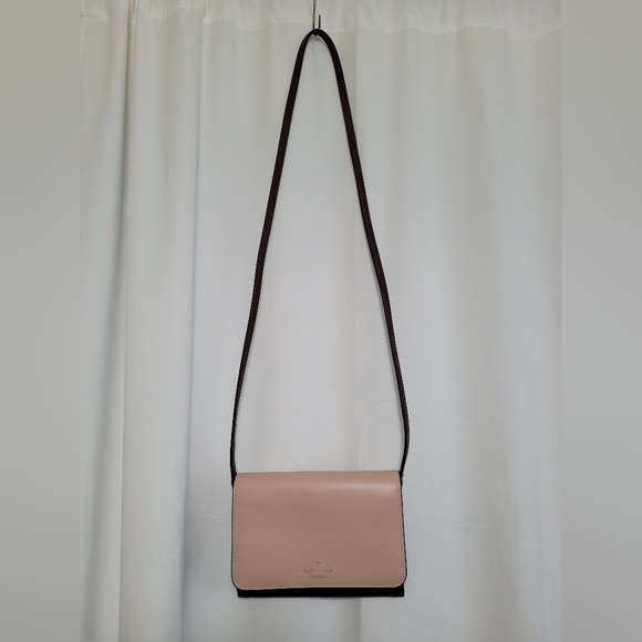 Kate Spade Kerri Small Flap Wallet On A String /Cherrywood - Picture 2 of 16